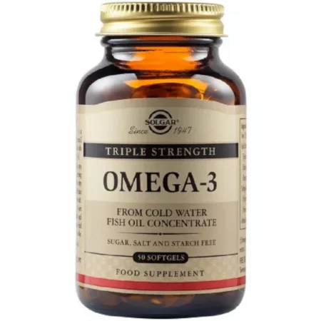 SOLGAR Omega-3 Triplu Concentrat 950 mg – 50 capsule moi