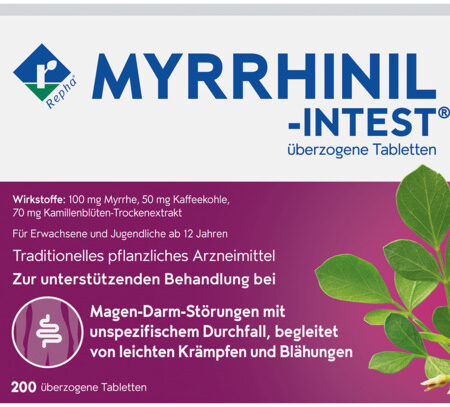 MYRRHINIL INTEST comprimate filmate 200 tablete