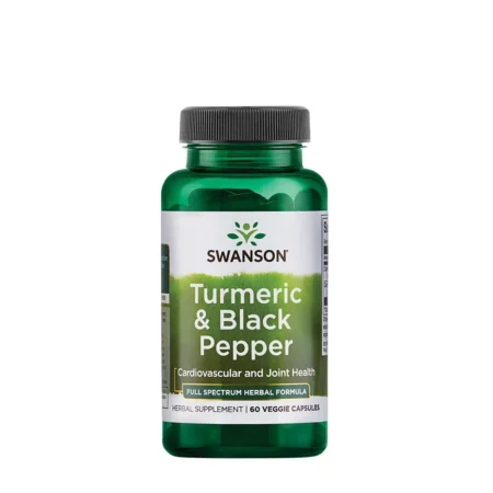 Swanson Turmeric & Black Pepper, 60