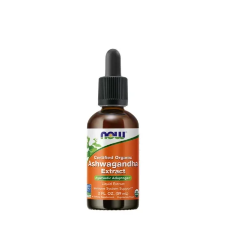 Now Foods Ashwagandha Extract Liquid, Organic, 59 ml
