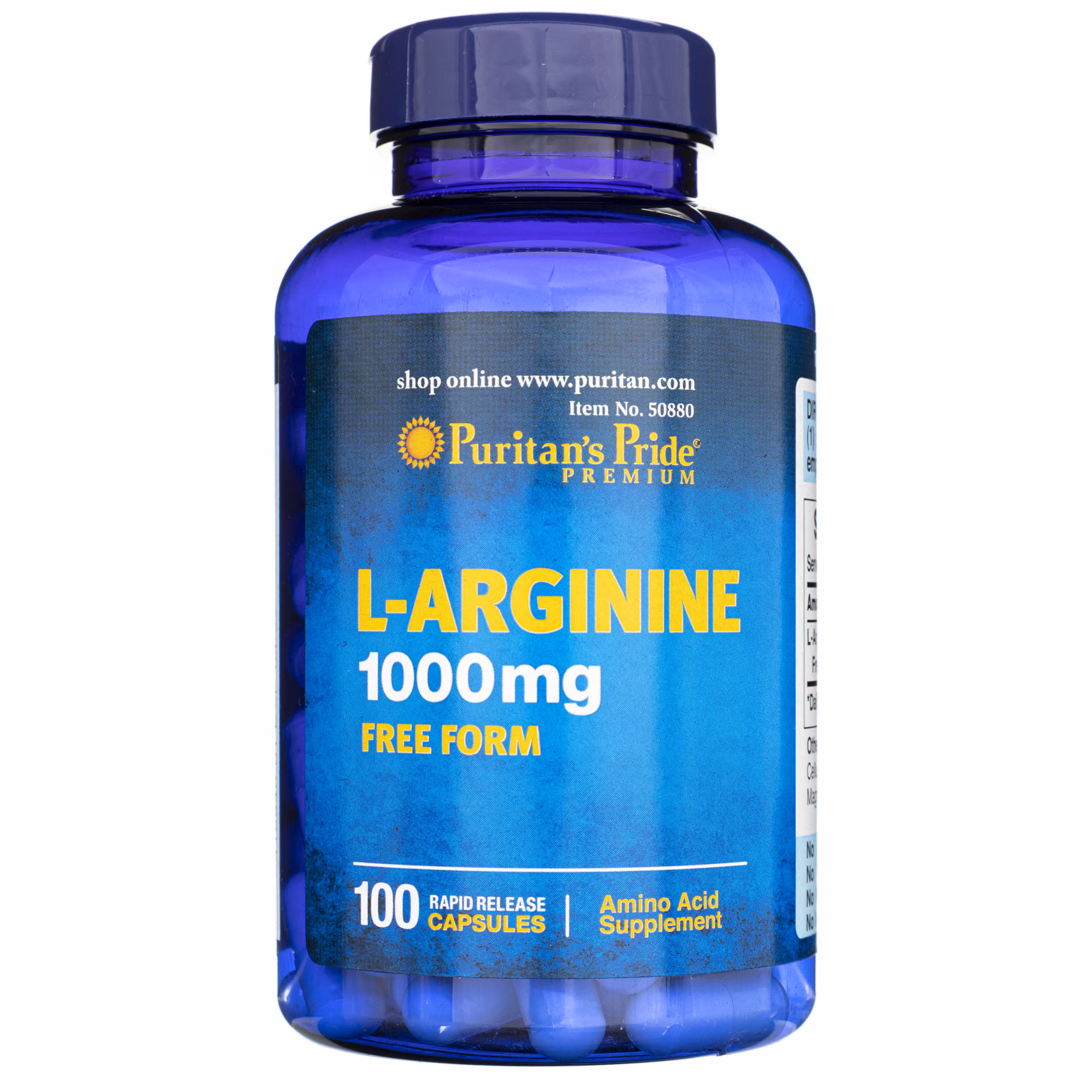 Puritan’s Pride L-Arginine 1000 mg 100 capsule