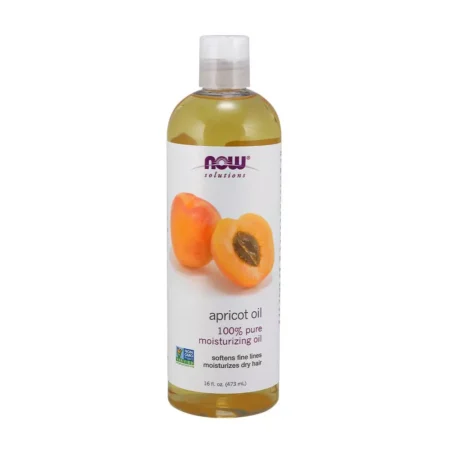 NOW 100% Pure Apricot Oil – Ulei pur din sâmburi de caise