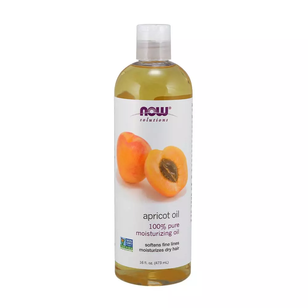 NOW 100% Pure Apricot Oil – Ulei pur din sâmburi de caise