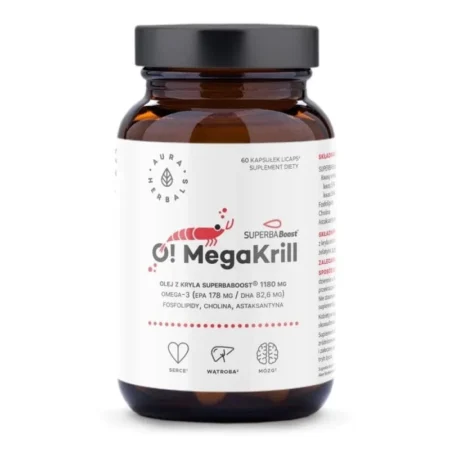Aura Herbals O! MegaKrill 1180 mg - 60 capsule